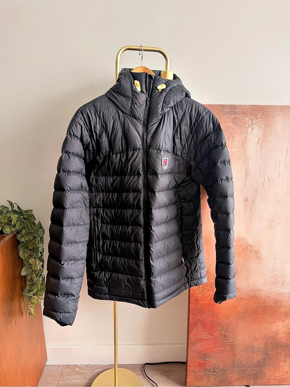 Fjallraven Expedition down Hoodie Men's Black Medium